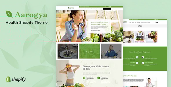 Aarogya 1.7 - Healthcare Nutrition and Wellness Shopify Theme