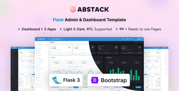 Abstack - Flask Admin & Dashboard Template