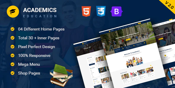 Academics 5.0 - Education HTML Template