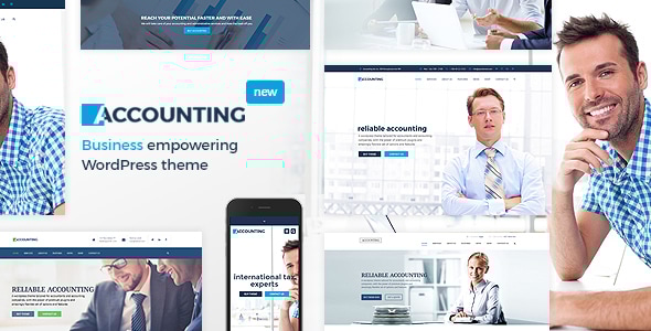 Accounting 4.0.2 Business Consulting and Finance WordPress theme