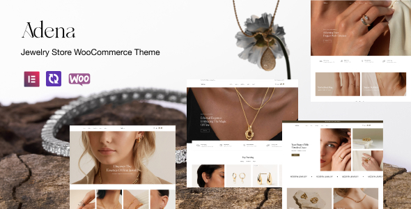 Adena  Jewelry Store WooCommerce WordPress Theme