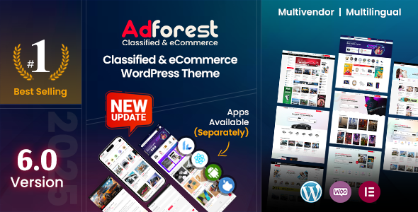 AdForest 5.0 Classified Ads WordPress Theme