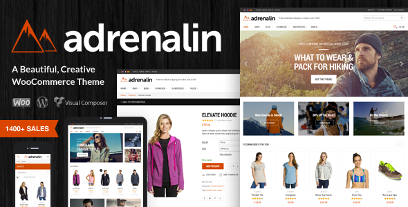 Adrenalin 2.3.1 - Multi-Purpose WooCommerce Theme