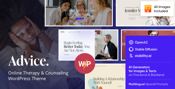 Advice 1.13 - Psychology Therapy & Counseling WordPressTheme