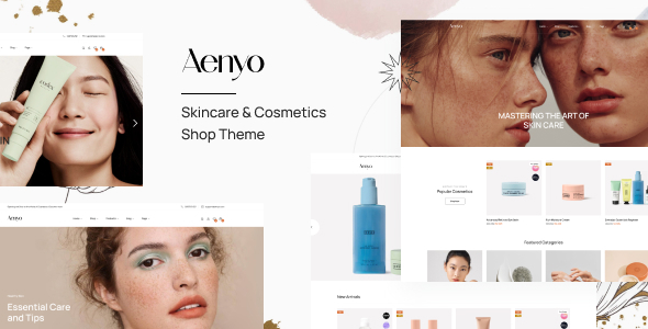Aenyo  Beauty & Skincare Shop WordPress Theme