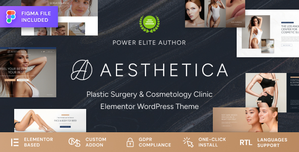 Aesthetica 1.2.1 - Plastic Surgery & Beauty Clinic WordPress Theme