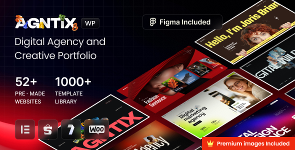 Agntix 150.0 - Digital Agency & Creative Portfolio WordPress Theme