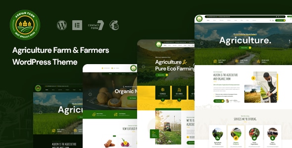 Agrion 1.0.2 - Agriculture Farm & Farmers WordPress Theme