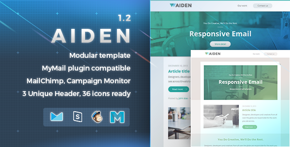 Aiden 1.1 - Responsive Email Template