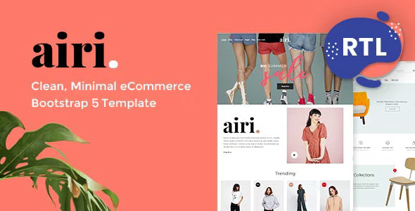 Airi 4.0 - Minimal eCommerce HTML Template