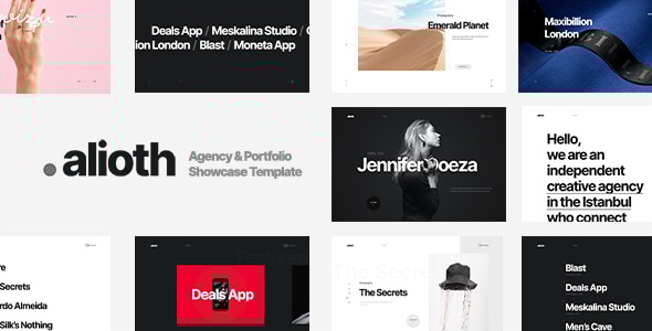 Alioth 1.2 - Agency & Portfolio Showcase Template