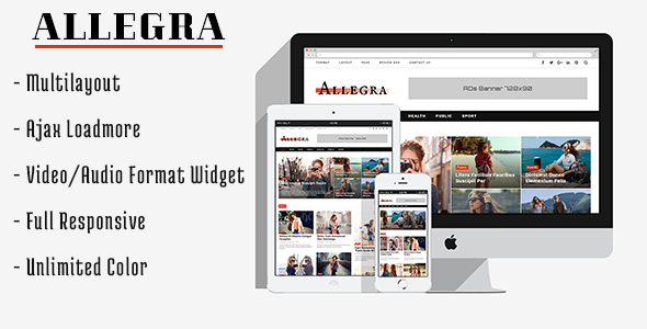 Allegra 5.5 - A Multilayout Blog & Magazine Theme