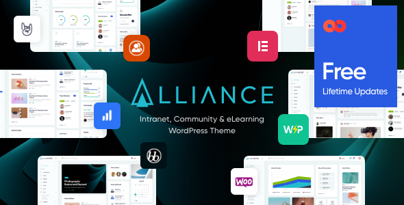 Alliance 25.11 Intranet & Extranet BuddyPress WordPress Theme