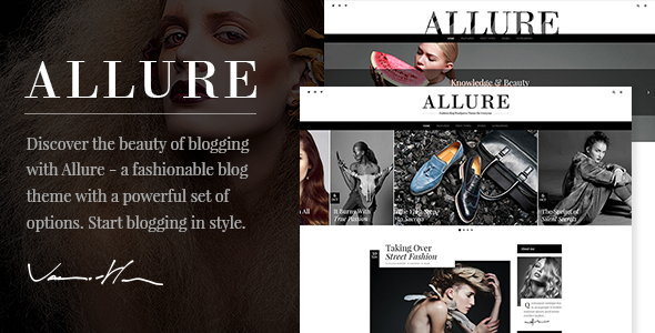 Allure 1.7.1 - Beauty & Fashion Blog WordPress Theme