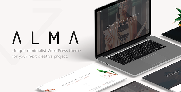 Alma 2.4.1 - Minimalist Multi-Use WordPress Theme