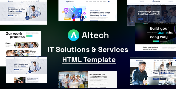 Altech 7.1 - IT Solutions & Multi Services HTML5 Template