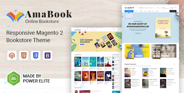 AmaBook 2.3.2 - MultiPurpose Responsive Magento Theme