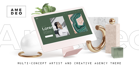 Amedeo 1.7 - Multi-concept Artist and Creative Agency WordPress Theme