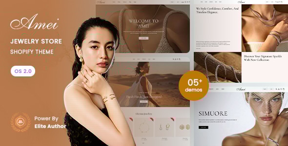 Amei - Jewelry Store Shopify 2.0 Theme