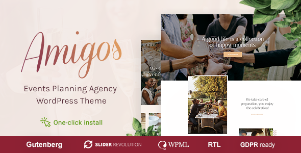 Amigos 1.2.4 - Party & Celebration Event Agency