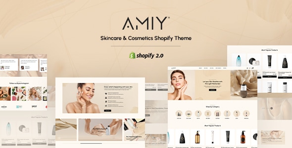 Amiy 1.5 - Beauty & Cosmetics Shopify Theme