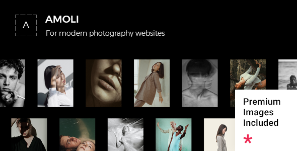 Amoli 1.1 - Fashion Photography WordPress Theme