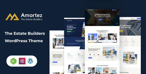 Amortez  Real Estate Group WordPress Theme  RTL