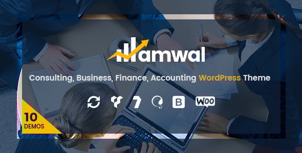 Amwal 1.3.6 - Consulting Finance WordPress Theme