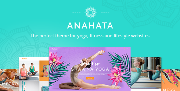 Anahata 2.1 - Yoga Fitness and Lifestyle WordPress Theme