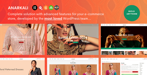 Anarkali 3.0 - Fashion Shop WooCommerce Elementor Theme