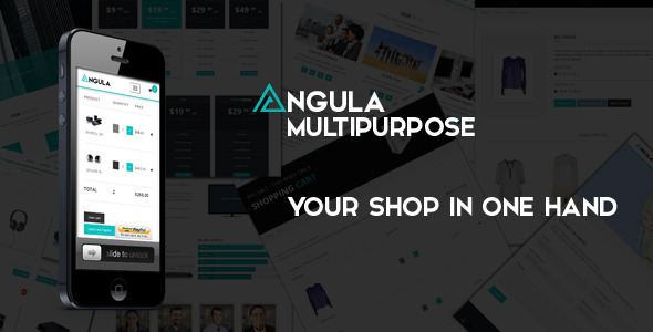 ANGULA 1.4 - Multipurpose Template