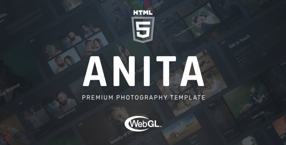 Anita  Photography HTML Template