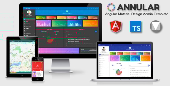 Annular 2.8.0 - Angular 21 Material Design Admin Template