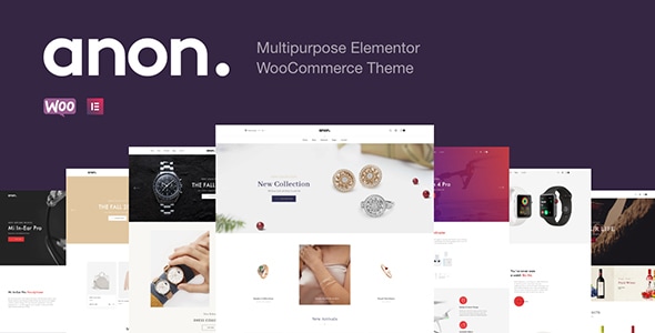 Anon 1.2.14 - Multipurpose Elementor WooCommerce Themes