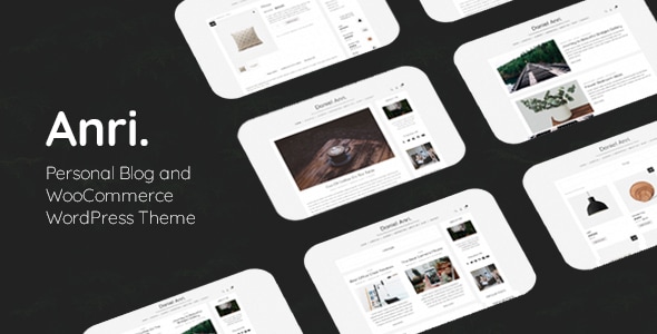 Anri 2.2 - Personal Blog and WooCommerce WordPress Theme