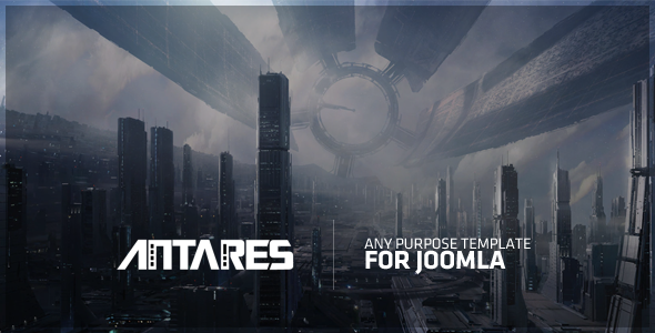 Antares Any Purpose Template For Joomla