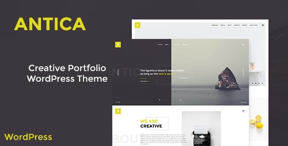 Antica 1.3.0 - Multipurpose Business AgencyPersonal Portfolio WordPress Theme