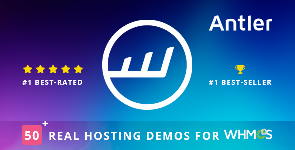 Antler 4.1 Hosting Provider & WHMCS Template
