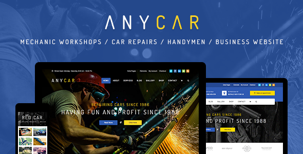 AnyCar 1.1.9 - Automotive Dealership WordPress Theme