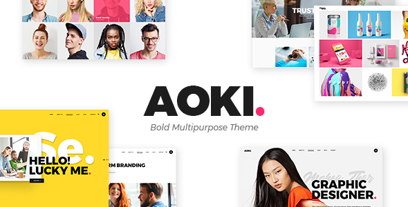 Aoki 1.8 - Creative Design Agency WordPress Theme