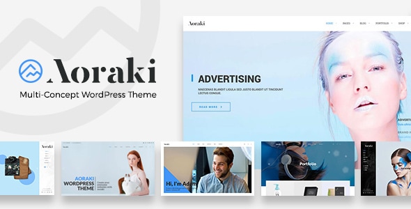 Aoraki 1.5.4 - Multi-Concept Business WordPress Theme