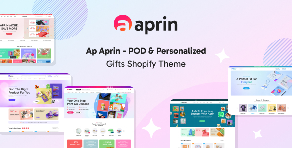 Ap Aprin 1.0 - POD & Personalized Gifts Shopify Theme