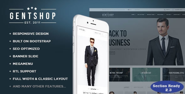 Ap Gentshop 2.1 - Shopify Responisive Theme