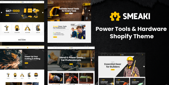 Ap Smeaki  Power Tools & Hardware Shopify Theme
