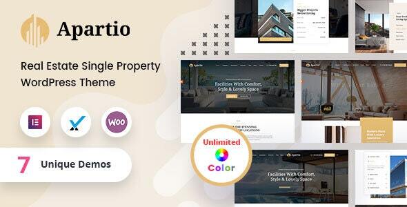 Apartio 3.0.0 - Single Property WordPress Theme  RTL