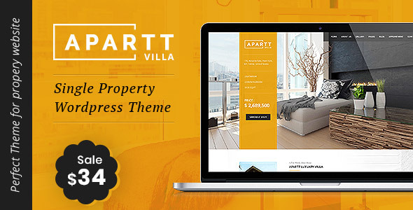 APARTT VILLA 2.7 - Single Property Real Estate WordPress Theme