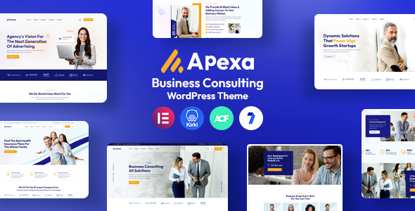 Apexa 6.4 - Multipurpose Business Consulting WordPress Theme