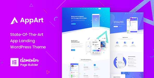 AppArt 3.0.7 - Creative WordPress Theme For Apps Saas