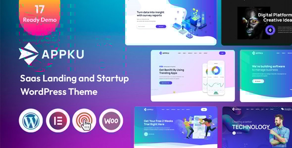 Appku 1.0 - Landing Page WordPress Theme