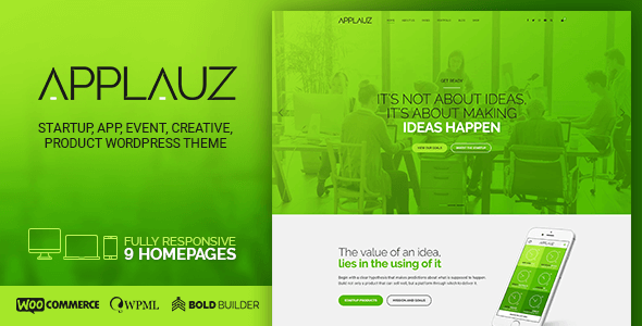 Applauz 6 - Software Technology & Digital WordPress Theme